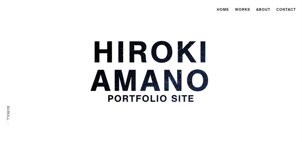 HIROKI AMANO – portfolio